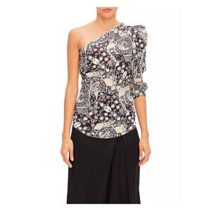 ISABEL MARANT Etoile NWOT Ht Carina One Shoulder Floral Print Top